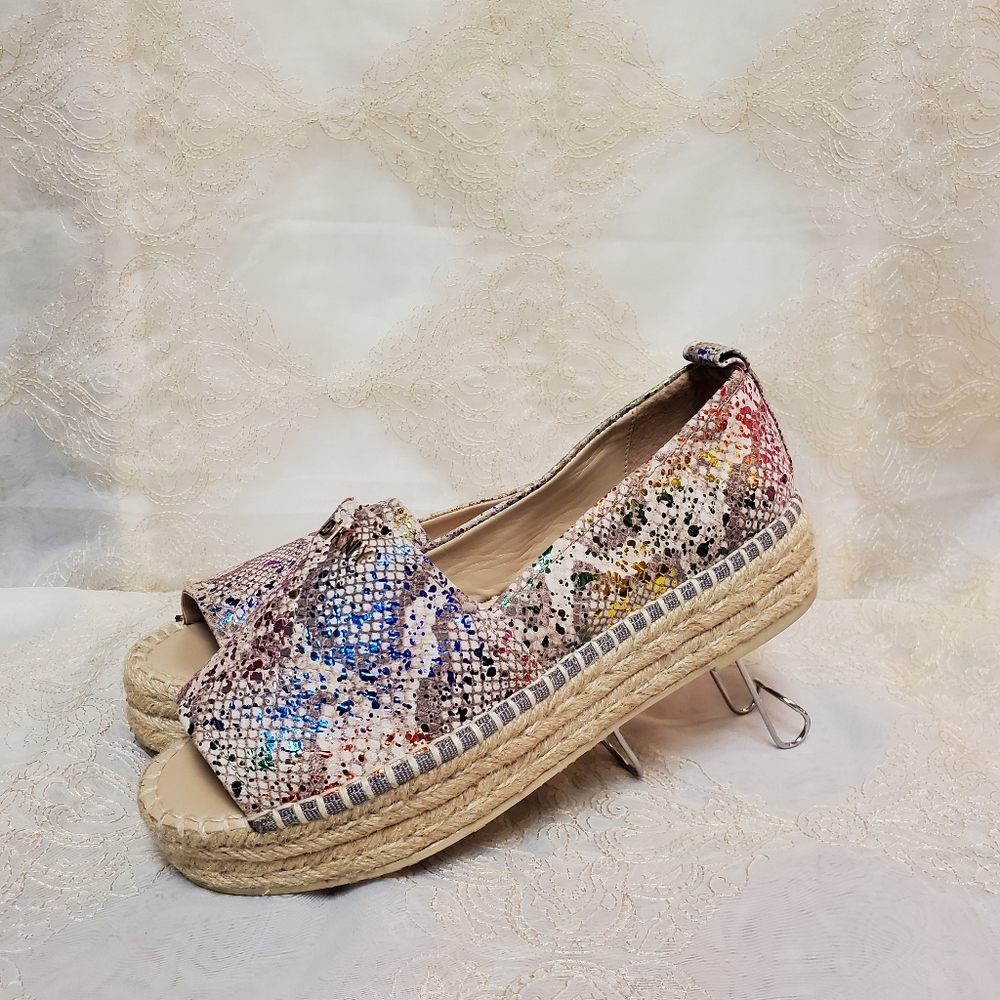 dkny espadrilles peep toe